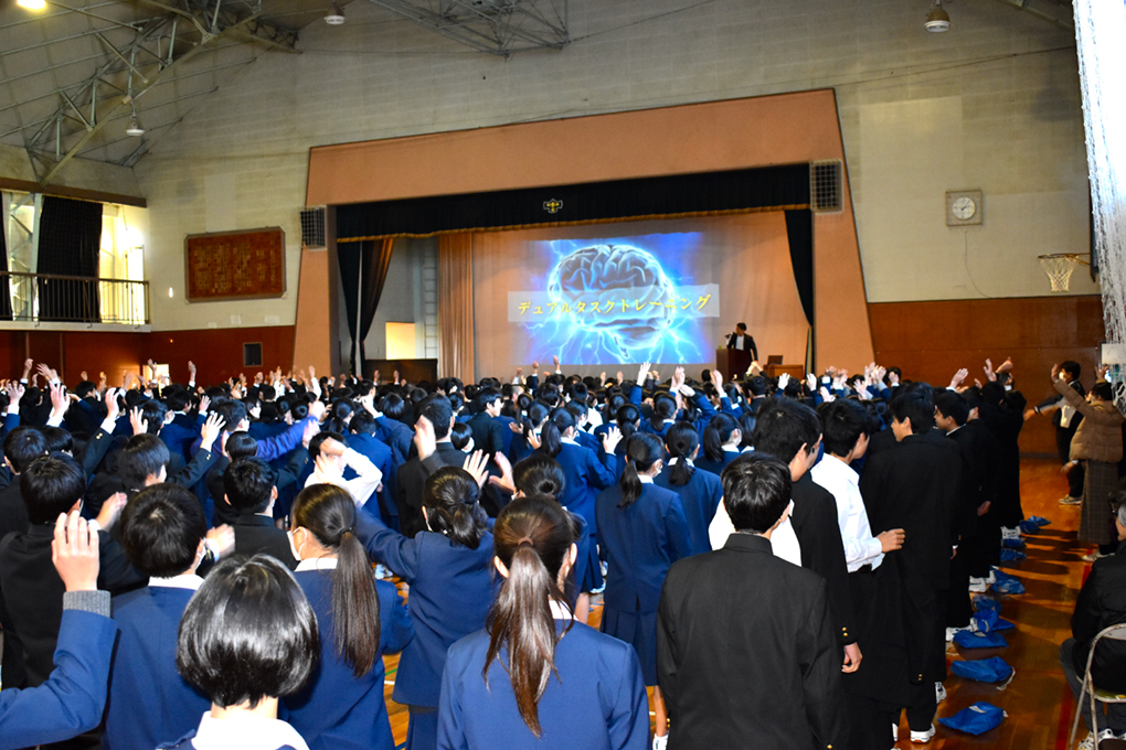 オリンピック・パラリンピック教育講演会＠あきる野市立東中学校