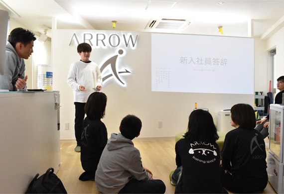 2020年度　ARROW,Inc入社式