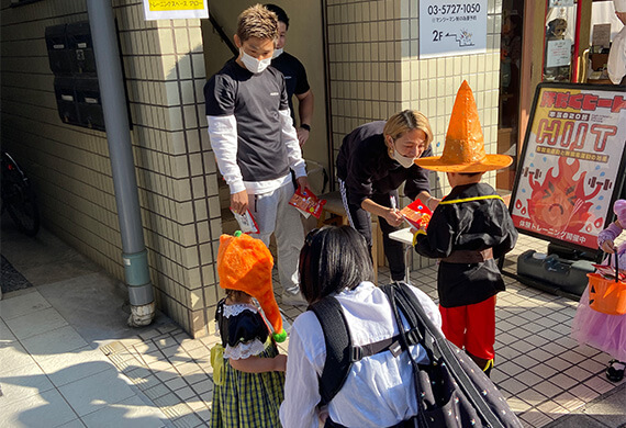 4年ぶりのハロウィンイベント